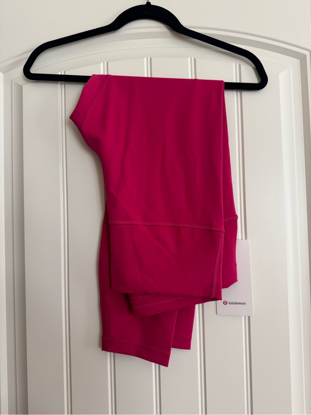 NWT Lululemon Wunder Train HR Tight 25” Athletic Leggings - Fuchsia